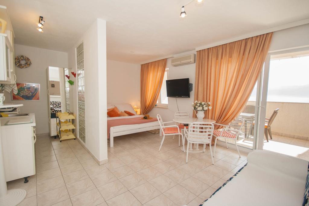 Appartement Dubravka à Baška Chambre photo